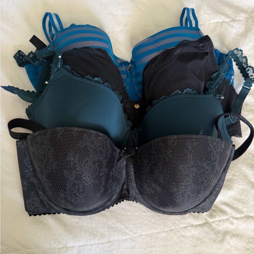 4 Designer Bra Bundle 38E – PrimaDonna, Marie Jo, Natori – Luxury Lingerie